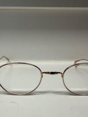 Oliver Peoples Gold Titanium Frames